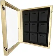 Medals with A Slope Holes Table Or Wall Mounting Acrylic Panel Organizer Frame for Runners Badges