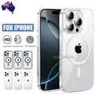 For iPhone 16E 15 14 13 12 11 Pro Max Plus Magsafe Case Magnetic Case Shockproof