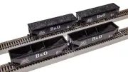 Broadway Ltd 7371 HO Scale B&O AAR 70-Ton Triple Hopper (Pack of 4)