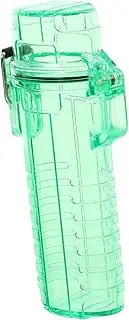 [GOOHOCHY] Creative Transparent Lighter Sleeve Case Durable Lightweight Lighter Holder for and Protection for Travel and Outdoor Use