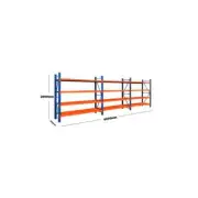 4M*2.4M*0.6M Storage Shelves Garage Warehouse Rack Shelving Steel 800KG metro 5