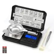 Milligram Scale 50g/0.001g High Precision,Digital mg Scale with LCD/Tare,6 Un...