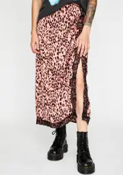 Pretty Mad Meow Midi Skirt