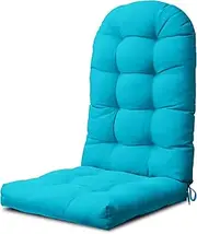 YEFU Adirondack Chair Cushion, Rocking Chair Cushions High Back, Thickened Patio Chair Pad for Indoor and Outdoor, 49x20x5 Inch, Blue 1-Piece Adirondack Chair Cushion