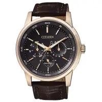 在飛比找蝦皮商城優惠-CITIZEN Eco-Drive 時尚都會風格三眼造型男腕