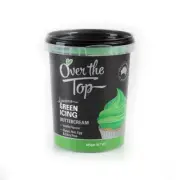 Over The Top Buttercream - Green 425g