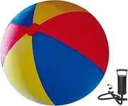 TWTCZOZ Inflatable Beach Ball Novelty Pool Ball Extra Large Entertainment Water Game Event Party Summer Easy to Carry Interactive Toy