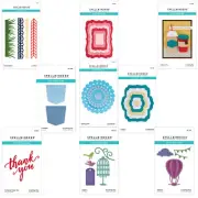 Spellbinders March 2023 Throwback Faves Bundle 9pk : March 2023 Throwback Faves