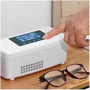 TOYOCC Small Medicine Fridge and Insulin Cooler for Home Car Portable 2-8℃ Medical Fridge Cooling Box Mini Diabetic Supplies Cooler Case with 8200mAh Battery