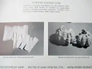 17" 18" 19" Doll Corset & Haircloth Bustle Pattern UNCUT / Barglebaugh