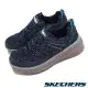 Skechers 慢跑鞋 Switch Back 女鞋 深藍 灰 緩衝 記憶鞋墊 柔軟 透氣 運動鞋 180162NVY