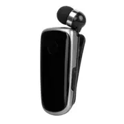 K39 Wireless Bluetooth Headset Csr Dsp Chip In-Ear Vibrating Alert Wear Clip Hands Free Earphone (White)
