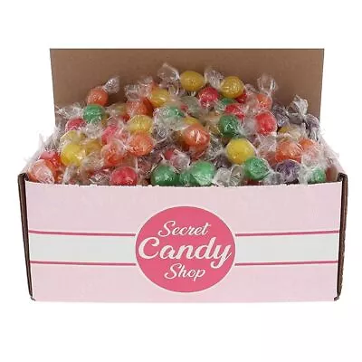 Primrose Classic Hard Candy Bulk Box, Individually Wrapped, Sour Fruit Balls