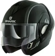 Shark Evoline Series 3 Moov-Up Modular Motorcycle Helmet Matte Black XS