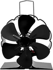 Insert Fireplace Fan, Silent Circulation Fireplace Heater Fan, Energy Efficient Thermoelectric Fireplace Fan, Pellet Burner Heat Fan, Bimetallic Strip Wood Stove Air Fan, Heat Distribution Wood Stove