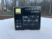 Nikon Coolpix S7000 Digital Camera - Black