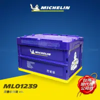在飛比找PChome24h購物優惠-MICHELIN 米其林 多功能摺疊收納箱 48L (ML0