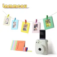 在飛比找蝦皮購物優惠-Lammcou 彩色迷你懸掛式相框兼容富士膠片 In-sta