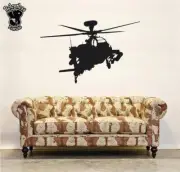 Apache Helicopter - Vinyl Decal