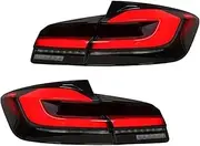 Car LED Rear Lights Compatible With BMW F10 F18 5-Series 520i M5 2011-2017 G30 G38 Style Back Brake Taillight Assembly