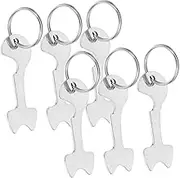 Gatuida 6Pcs Portable Key Ring Trolley Tokens Shopping Cart Supplies Keychain Removers for Grocery Trolley Use Convenient and Practical Design