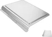 Oven Tray for Baking Grilling Large Metal Drip Pan Sturdy Construction for Kitchen Use