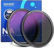 NEEWER HD True Colors 82mm Variable ND Filter ND2-512 (1-9 Stops), VND Filter & Magnetic ND32 Lens Filter, Multi Coated Neutral Density Filter, No Color Shift/No X Cross/No Vignetting