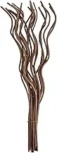 Cabilock 40pcs Rattan Diffuser Sticks for Home Replacement Aroma Fragrance Sticks Long for Essential Oils Perfume Diffusers for Kitchen Living Room Decor
