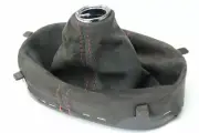 2005-2013 C6 Chevy Corvette Black Suede Shift Boot w/ Red Stitching 20984012
