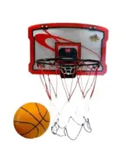 Indoor Mini Basketball Hoop with Electronic Shot-clock & Scoreboard + Two