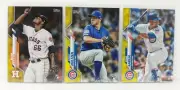 2020 Topps Series 1 Walgreens Yellow RC Lot 3 Bryan Abreu Hultzen Robel Garcia