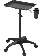 [Embellir] Salon Trolley Cart Storage 5 Wheel in Black