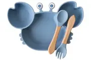 LaVida: Silicone Bowl Set - Blue Crab