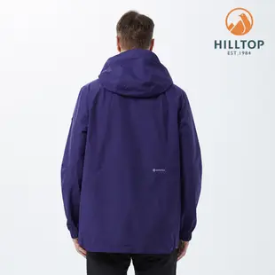 【HILLTOP山頂鳥】 GORE-TEX® 男款2.5L防水透氣外套 深藍｜PH22XMZ2ECE2