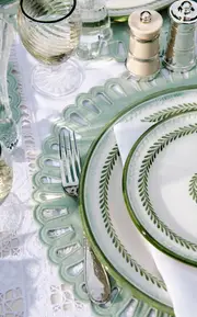 [Moda Domus] Set-of-Four Handcrafted Linen Placemats