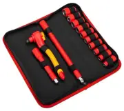 Powerbuilt 13 Piece 3/8-Inch Drive VDE Ratchet And Socket Set - 642937