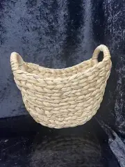 wicker basket wall decor