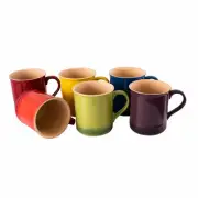 NEW Chasseur Macaron Vivid Mug Set 6pce