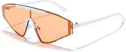 Special-Shaped Colorful Sunglasses Anti-Glare Seaside Vacation Irregular Goggles Gradient Color Oculos Feminino