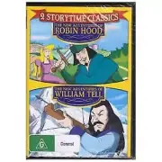 2 Storytime Classics - Robin Hood & William Tell - Brand New Sealed
