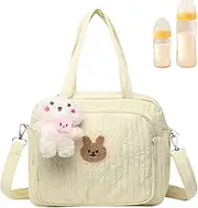 Diaper Bag Tote Purse,Large Nursery Storage Bin Basket Portable Holder Tote Bag, Portable Mommy Bag, Large Capacity Tote Bag for Travel, Diapers, Boy