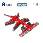 Bruder 1:16 Scale Kuhn Discover XL Disc Harrow Model Toy For Kids