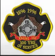 New York City Fire Department (FDNY) Engine 250 Patch V1