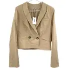 Jason Wu Cropped Blazer Linen Size M