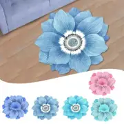 Non slip Polyester Bedside Blanket Cloakroom Mat Chinese Style Comfort