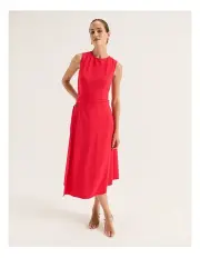 [REVIEW] Yorkville Ponte Dress in Tomato