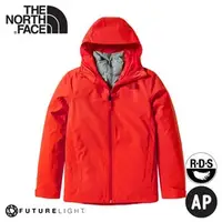 在飛比找PChome商店街優惠-【The North Face 女 FL二件式防水透氣鵝絨外