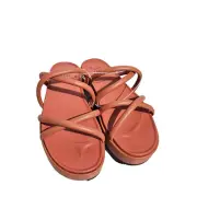 NEW Women's Dory Platform Heels Coral Orange Apricot - A New Day Size: 5.5
