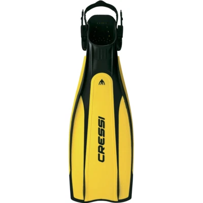 Cressi Pro Light Fins, Medium/Large, Yellow