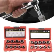 Precision Engineered 1011pcs 12 Bolt Extractor Socket Set for Easy Use